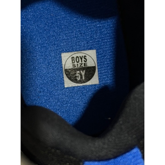 Kids Jordan Jumpman Pro Big Kids Basketball Shoes White Black Blue Size 5Y - Picture 10 of 10